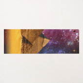 Kosmisch storm boven Egypte Yogamat (Achterkant (horizontaal))