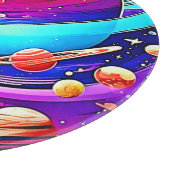 Kosmisch Symfonie Kunstwerk Snijplank (Hoek)