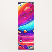 Kosmisch Symfonie Kunstwerk Yogamat (Voorkant)