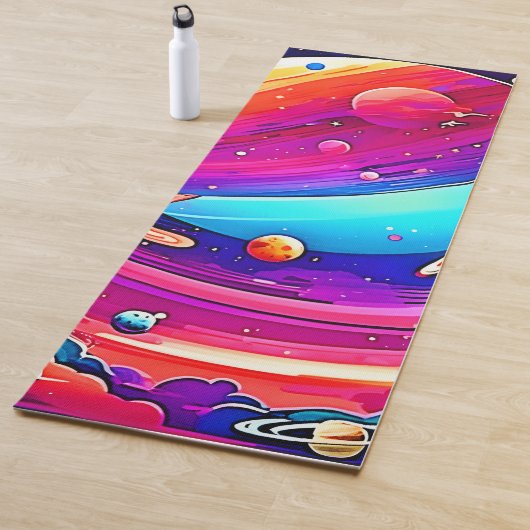 Kosmisch Symfonie Kunstwerk Yogamat (In situ)