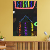 Kosmisch thuis canvas afdruk (Insitu (Woonkamer))