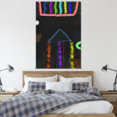 Kosmisch thuis canvas afdruk (Insitu (Slaapkamer))