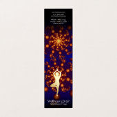 kosmisch | Vibrant Gold Visitekaartje (Buitenkant ongevouwen)