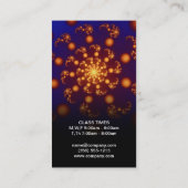 kosmisch | Vibrant Gold Visitekaartje (Achterkant)