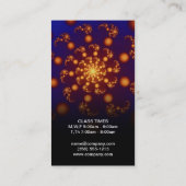 kosmisch | Vibrant Gold Visitekaartje (Achterkant)