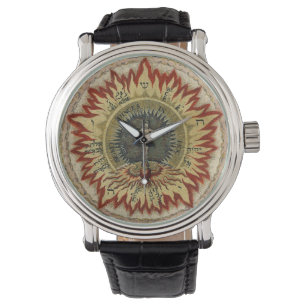 Kosmisch vlammen nam toe horloge