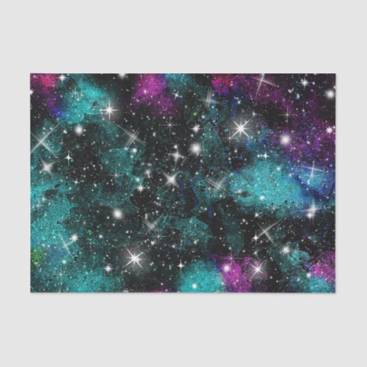 Kosmisch Water Kleur 2 Tissuepapier (Voorkant)