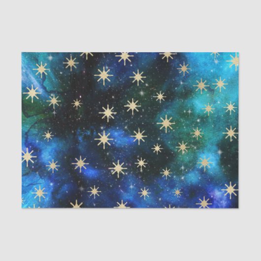 Kosmisch Water Kleur 3 Tissuepapier (Voorkant)