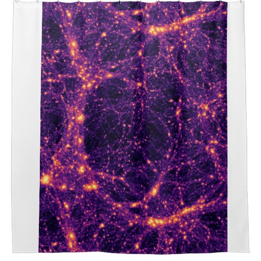 Kosmisch web douchegordijn (Voorkant)