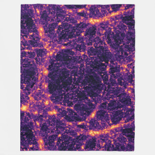 Kosmisch web fleece deken