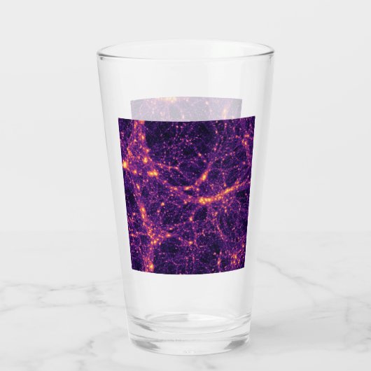 Kosmisch web glas (Achterkant)