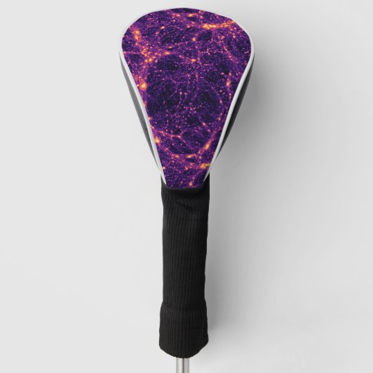 Kosmisch web golfheadcover (Voorkant)