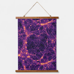 Kosmisch web hangend wandkleed
