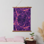 Kosmisch web hangend wandkleed (Slaapkamer)