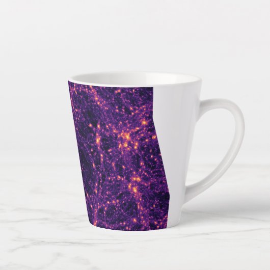 Kosmisch web latte mok (Rechts)