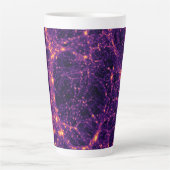 Kosmisch web latte mok (Voorkant)