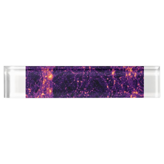 Kosmisch web naambordje (Voorkant)