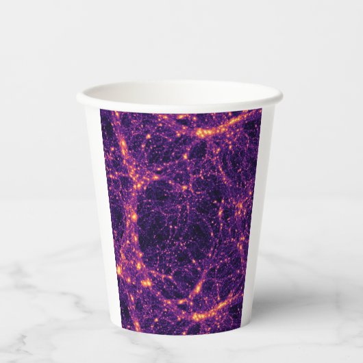 Kosmisch web papieren bekers (Voorkant)