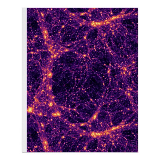 Kosmisch web perfect poster (Voorkant)