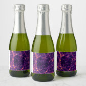 Kosmisch web sparkling wijnetiket (Flessen)