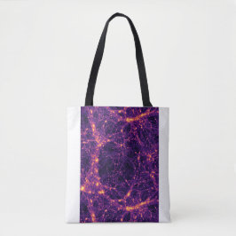Kosmisch web tote bag