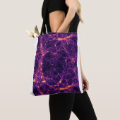 Kosmisch web tote bag (Dichtbij)