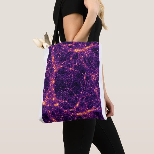 Kosmisch web tote bag (Dichtbij)