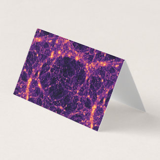Kosmisch web visitekaartje