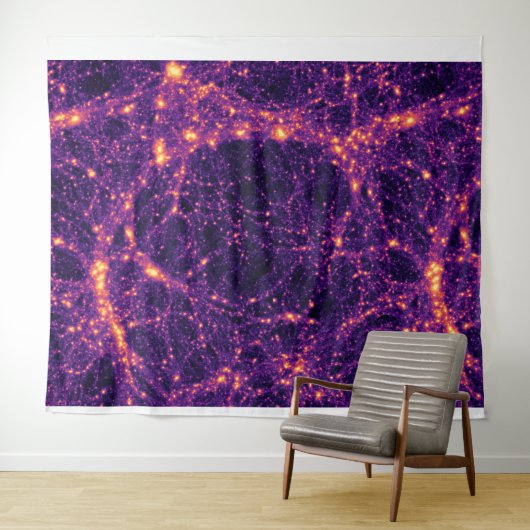 Kosmisch web wandkleed (In Situ (horizontaal))