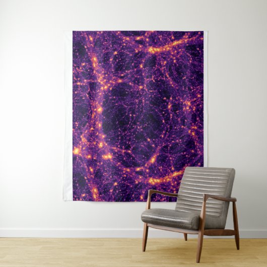 Kosmisch web wandkleed (In situ)