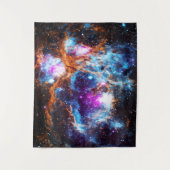 kosmisch wintermedium wandkleed (Voorkant)