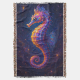 kosmisch zeepaardje deken