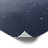 Kosmisch Zwanen Spiegelmeer Poster (Hoek)
