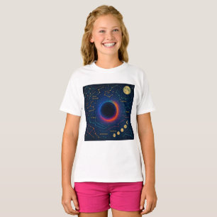 Kosmisch zwart gat en sterrenbeelden Art - Celesti T-shirt