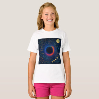 Kosmisch zwart gat en sterrenbeelden Art - Celesti T-shirt