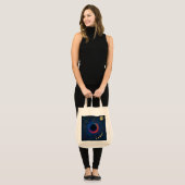 Kosmisch zwart gat en sterrenbeelden Art - Celesti Tote Bag (Voorkant (model))