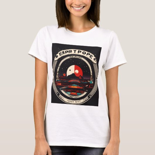 "Kosmische aantrekkingskracht: Heavenly Dance Shir T-shirt (Voorkant)