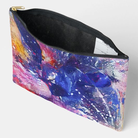 Kosmische Abstracte Cat Dreamscape Etui (Open)