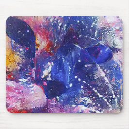 Kosmische Abstracte Cat Dreamscape Muismat