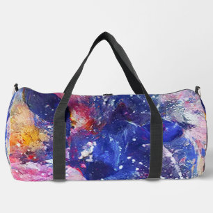 Kosmische Abstracte Cat Dreamscape Plunjezak