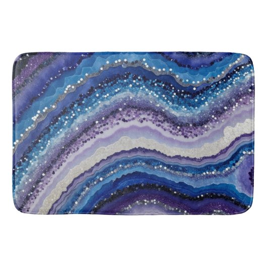 kosmische agaatgolven badmat (Voorkant)