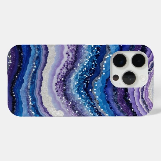 kosmische agaatgolven Case-Mate iPhone case (Achterkant (horizontaal))