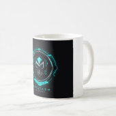 Kosmische Alien Coffee Mok (Voorkant rechts)