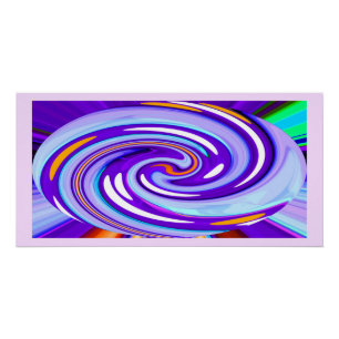 Kosmische astrale reiskunst perfect poster