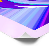 Kosmische astrale reiskunst perfect poster (Hoek)