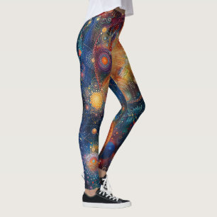 Kosmische Astrologische Broek Leggings