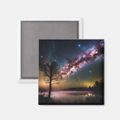 Kosmische Auto Magneten voor Space Enthousiasten (Voorkant / Achterkant)