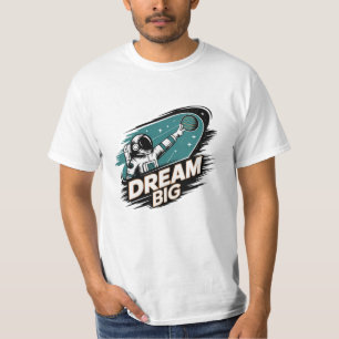 Kosmische avonturen met Astronaut Graphics T-shirt