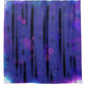 kosmische bellenstroom douchegordijn (Voorkant)