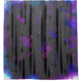 kosmische bellenstroom douchegordijn (Voorkant)